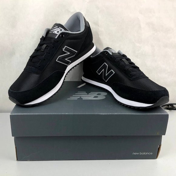 New Balance 501 Suede Sneakers MZ501CRB Black - Picture 3 of 10